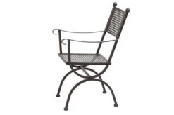 MBM Sessel Romeo, Marone, Schmiedeeisen Verzinkt, Pulverbeschichtet -Aerocove Gartenlounge Geschaft 3 10885.jpg