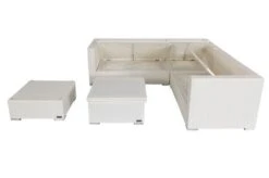 OUTFLEXX Loungemöbel-Set, Weiß, Polyrattan, 6 Personen, Wasserfeste Kissenbox, Inkl. Loungetisch -Aerocove Gartenlounge Geschaft 3 18231 BOX D.jpg