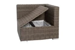 OUTFLEXX Eckelement Links, Grau, Polyrattan, 82 X 82 X 70 Cm, Verstellbare Sitzfläche, Wasserfeste Kissenbox 13 OUTFLEXX Eckelement Links, Grau, Polyrattan, 82 X 82 X 70 Cm, Verstellbare Sitzfläche, Wasserfeste Kissenbox -Aerocove Gartenlounge Geschaft 3 18362 2 BOX.jpg