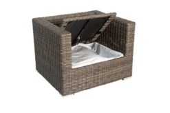 OUTFLEXX Sessel, Grau, Polyrattan, 94 X 82 X 70 Cm, Wasserfeste Kissenbox -Aerocove Gartenlounge Geschaft 3 18362 5 BOX.jpg