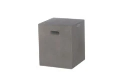 OUTFLEXXHocker, Grau, Faserzement, 35 X 35 X 46 Cm Glatte Oberfläche, Würfeldesign, Mit Griffmulden -Aerocove Gartenlounge Geschaft 3 18580.jpg