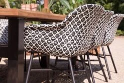 HARTMAN Delphine Armlehnensessel, Schwarz/weiß, Alu/Kunststoff 11 HARTMAN Delphine Armlehnensessel, Schwarz/weiß, Alu/Kunststoff -Aerocove Gartenlounge Geschaft 3 18696.jpg