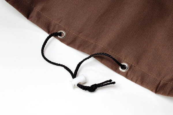 GARVIDA Schutzhülle Für Sitzgruppen, Braun, Polyestergewebe, 210 X 100 X 70 Cm, Mit Zugband 3 GARVIDA Schutzhülle Für Sitzgruppen, Braun, Polyestergewebe, 210 X 100 X 70 Cm, Mit Zugband – Bild 3