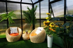 OUTFLEXX Gewächshaus, Schwarz, Alu/Polycarbonat, 295x295x270 Cm, Pulverbeschichtet -Aerocove Gartenlounge Geschaft 3 20086.jpg