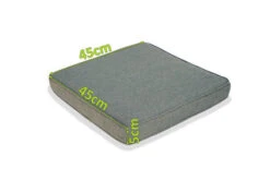 OUTFLEXX Sitzkissen, Grau, Olefin, 45x45x5cm, Für Anok Sessel 20302, Waschbar -Aerocove Gartenlounge Geschaft 3 20303.jpg