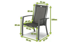 HARTMAN Belcampo Dining III Sessel, Xerix / Dunkelgrau, Alu / Textilene, 67 X 68 X 100 Cm -Aerocove Gartenlounge Geschaft 4 11670.jpg