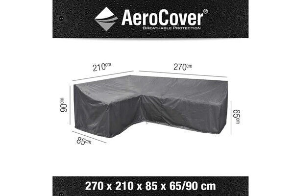 AeroCover Schutzhülle In L-Form Links Für Lounge Sets, 270 X 210 X 85 X 65/90 Cm 4 AeroCover Schutzhülle In L-Form Links Für Lounge Sets, 270 X 210 X 85 X 65/90 Cm – Bild 4