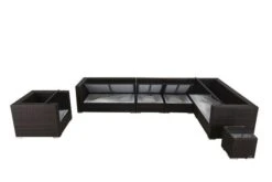 OUTFLEXX Loungemöbel-Set, Braun Marmoriert, Polyrattan, 8 Pers, Wasserfeste Kissenbox 11 OUTFLEXX Loungemöbel-Set, Braun Marmoriert, Polyrattan, 8 Pers, Wasserfeste Kissenbox -Aerocove Gartenlounge Geschaft 4 16067 BOX A.jpg