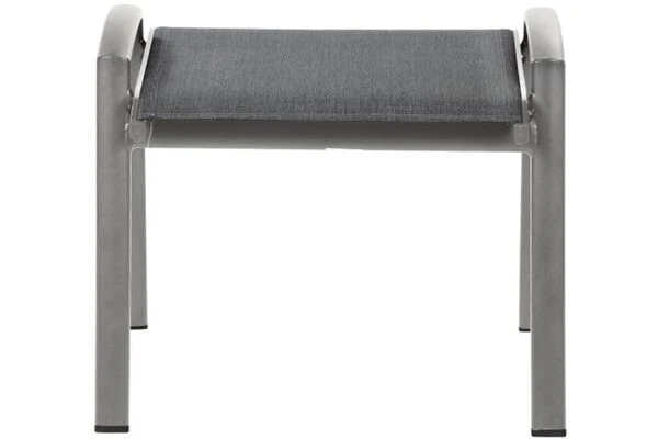 SIENA GARDEN Savina Hocker, Graphit/grau, Aluminium/Texfabric 4 SIENA GARDEN Savina Hocker, Graphit/grau, Aluminium/Texfabric – Bild 4