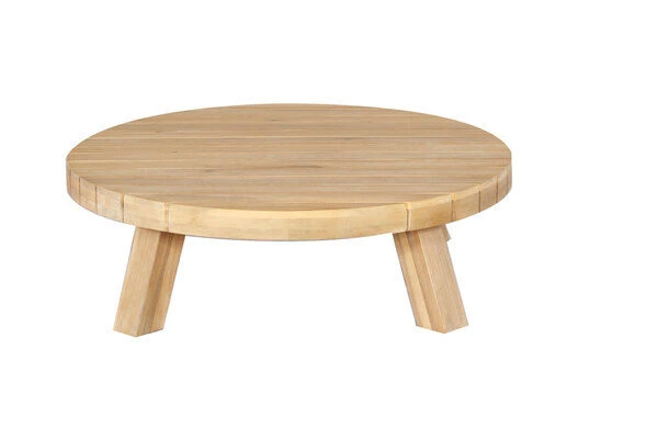 OUTFLEXX Ecklounge, Akazie, 5 Personen, Inkl. Tisch ø 80 Cm Und Polster Aus Olefin In Hellbraun 4 OUTFLEXX Ecklounge, Akazie, 5 Personen, Inkl. Tisch ø 80 Cm Und Polster Aus Olefin In Hellbraun – Bild 4