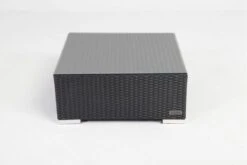 OUTFLEXX Beistelltisch/Hocker, Schwarz, Polyrattan, Inkl. Glasplatte Und Polster -Aerocove Gartenlounge Geschaft 4 2392 8.jpg