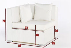 OUTFLEXX Eckelement, Weiß, Polyrattan, Inkl. Polster Und Kissen, Wasserfeste Kissenbox -Aerocove Gartenlounge Geschaft 4 2511 6 BOX.jpg