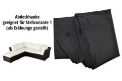 OUTFLEXX Loungemöbel, Polyrattan, Braun Marmoriert, Inkl. Abdeckhaube, Ersatzbezug, Wasserfeste Kissenbox -Aerocove Gartenlounge Geschaft 4 7759 BOX X 1.jpg