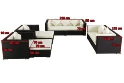 OUTFLEXX Loungemöbel-Set, Schwarz, Polyrattan, Für 9 Personen, Wasserfeste Kissenbox -Aerocove Gartenlounge Geschaft 5 1716 BOX A.jpg