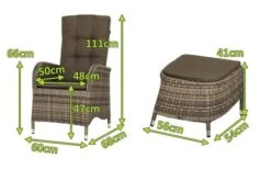 Ploß Rabida Dining Sessel, Champagner-meliert, Polyrattan, Verstellbar, Mit Fußhocker -Aerocove Gartenlounge Geschaft 5 21057.jpg