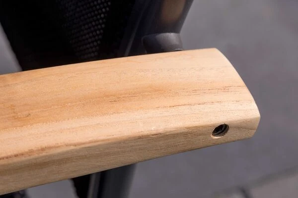 HARTMAN Alice Multipositionssessel, Xerix/schwarz, Alu/4x4 Textilen, Mit FSC Teak-Armlehnen 6 HARTMAN Alice Multipositionssessel, Xerix/schwarz, Alu/4x4 Textilen, Mit FSC Teak-Armlehnen – Bild 6