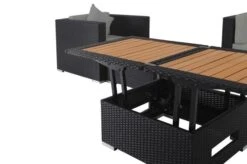 OUTFLEXX Loungemöbel-Set, 5 Personen, Schwarz, Polyrattan, Inkl. Loungetisch, Wasserfeste Kissenbox -Aerocove Gartenlounge Geschaft 6 1299 BOX D.jpg