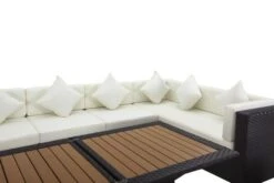 OUTFLEXX Loungemöbel-Set, Braun, Polyrattan, Für 8 Personen, Inkl. Loungetisch, Wasserfeste Kissenbox -Aerocove Gartenlounge Geschaft 6 1301 BOX D.jpg