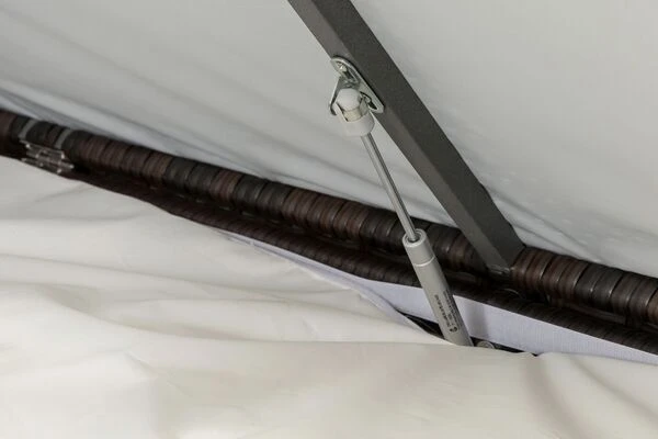 OUTFLEXX Loungemöbel-Set, Braun Marmoriert, Polyrattan, 8 Pers, Wasserfeste Kissenbox 6 OUTFLEXX Loungemöbel-Set, Braun Marmoriert, Polyrattan, 8 Pers, Wasserfeste Kissenbox – Bild 6