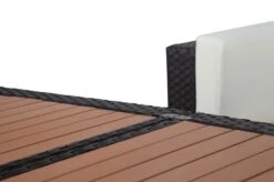 OUTFLEXX Loungemöbel-Set, Braun, Polyrattan, 5 Personen, Wasserfeste Kissenbox, Inkl. Loungetisch -Aerocove Gartenlounge Geschaft 6 18227 BOX D.jpg