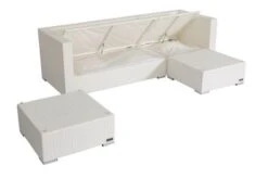 OUTFLEXX Loungemöbel-Set, Weiß, Polyrattan, 5 Personen, Wasserfeste Kissenbox 13 OUTFLEXX Loungemöbel-Set, Weiß, Polyrattan, 5 Personen, Wasserfeste Kissenbox -Aerocove Gartenlounge Geschaft 6 18228 BOX A.jpg