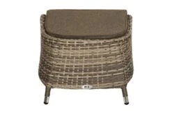 Ploß Rabida Hocker, Champagner-meliert, Polyrattan, 56x54x41 Cm, Zu Dining Sessel, Inkl. Polster -Aerocove Gartenlounge Geschaft 6 20160.jpg