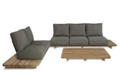 OUTFLEXX Loungemöbel, Natur, Recycled FSC®-Teak, 5 Sitzplätze, Inkl. Kissen -Aerocove Gartenlounge Geschaft 6 20304.jpg