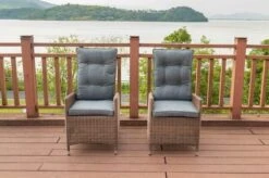 OUTFLEXX 2er Set Dining Sessel, Hellbraun, Polyrattan, 55 X 65 X 112 Cm, Rücken Stufenlos Verstellbar 26 OUTFLEXX 2er Set Dining Sessel, Hellbraun, Polyrattan, 55 X 65 X 112 Cm, Rücken Stufenlos Verstellbar -Aerocove Gartenlounge Geschaft 6 20678.jpg