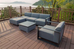 OUTFLEXX Loungeset, Flanelle, Alu/Sunbrella, Für 5 Personen, Höhenverstellbarer Loungetisch -Aerocove Gartenlounge Geschaft 6 21596.jpg