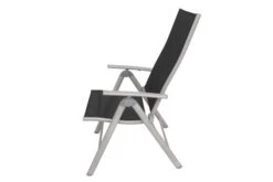 VILLANA Multipositionssessel, Silber/schwarz, Aluminium/Textil, 67 X 58 X 113 Cm, Klappbar 19 VILLANA Multipositionssessel, Silber/schwarz, Aluminium/Textil, 67 X 58 X 113 Cm, Klappbar -Aerocove Gartenlounge Geschaft 8 13397.jpg