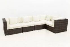 OUTFLEXX Loungemöbel-Set, 5 Pers, Braun Marmoriert, Polyrattan, Wasserfeste Kissenbox -Aerocove Gartenlounge Geschaft 8 16064 BOX A.jpg