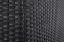 OUTFLEXX Loungemöbel-Set, Schwarz, Polyrattan, 6 Personen, Wasserfeste Kissenbox -Aerocove Gartenlounge Geschaft 8 18229 BOX A.jpg