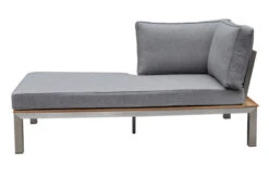 OUTFLEXX Loungemöbel, Silber/grau, Edelstahl/FSC-Teakholz/Textil, Für 4 Personen, Inkl. Kaffeetisch -Aerocove Gartenlounge Geschaft 8 18298.jpg