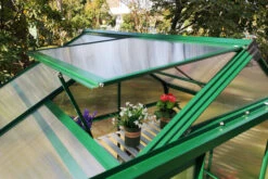 OUTFLEXX Gewächshaus, Grün, Alu/Polycarbonat, 190x125x203 Cm, Pulverbeschichtet 16 OUTFLEXX Gewächshaus, Grün, Alu/Polycarbonat, 190x125x203 Cm, Pulverbeschichtet -Aerocove Gartenlounge Geschaft 8 20085.jpg