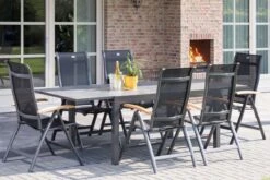 HARTMAN Alice Multipositionssessel, Xerix/schwarz, Alu/4x4 Textilen, Mit FSC Teak-Armlehnen 21 HARTMAN Alice Multipositionssessel, Xerix/schwarz, Alu/4x4 Textilen, Mit FSC Teak-Armlehnen -Aerocove Gartenlounge Geschaft 9 11086.jpg