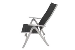 VILLANA Multipositionssessel, Silber/schwarz, Aluminium/Textil, 67 X 58 X 113 Cm, Klappbar 20 VILLANA Multipositionssessel, Silber/schwarz, Aluminium/Textil, 67 X 58 X 113 Cm, Klappbar -Aerocove Gartenlounge Geschaft 9 13397.jpg