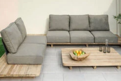 OUTFLEXX Loungemöbel, Natur, Recycled FSC®-Teak, 5 Sitzplätze, Inkl. Kissen -Aerocove Gartenlounge Geschaft 9 20304.jpg